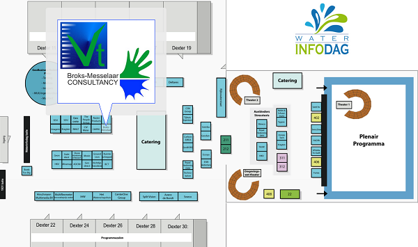 beursplattegrond Waterinfodag